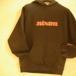 nixon black hoodie